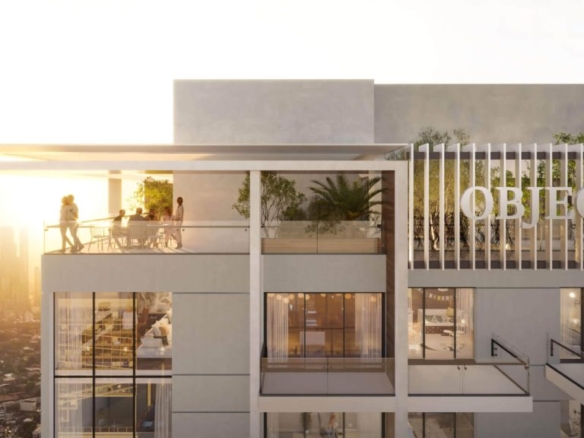 1WOOD Residence 2 apartment building exterior in Jumeirah Village Circle, Dubai