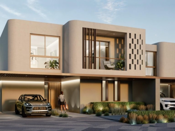 Al Tay Hills residential project – front view / building exterior