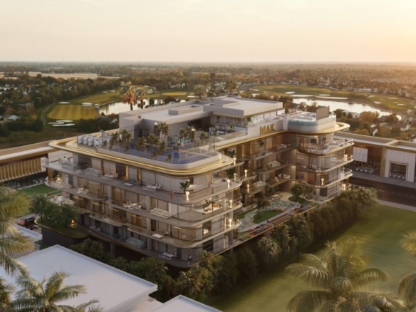 Rosewell Apartments exterior view, Town Square Dubai