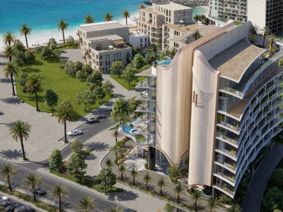 Ola Residences Al Marjan Island exterior view