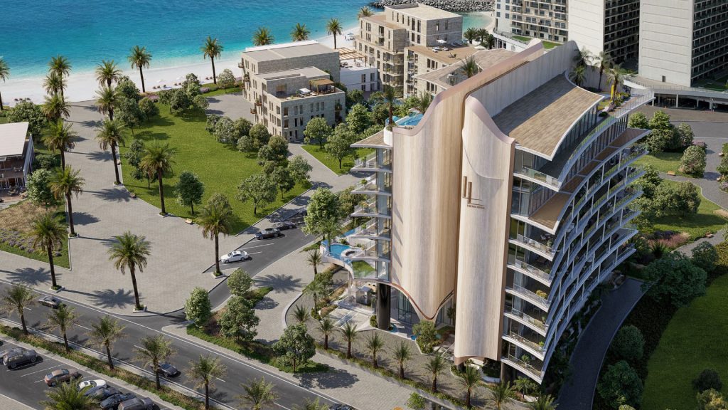 Ola Residences Al Marjan Island exterior view