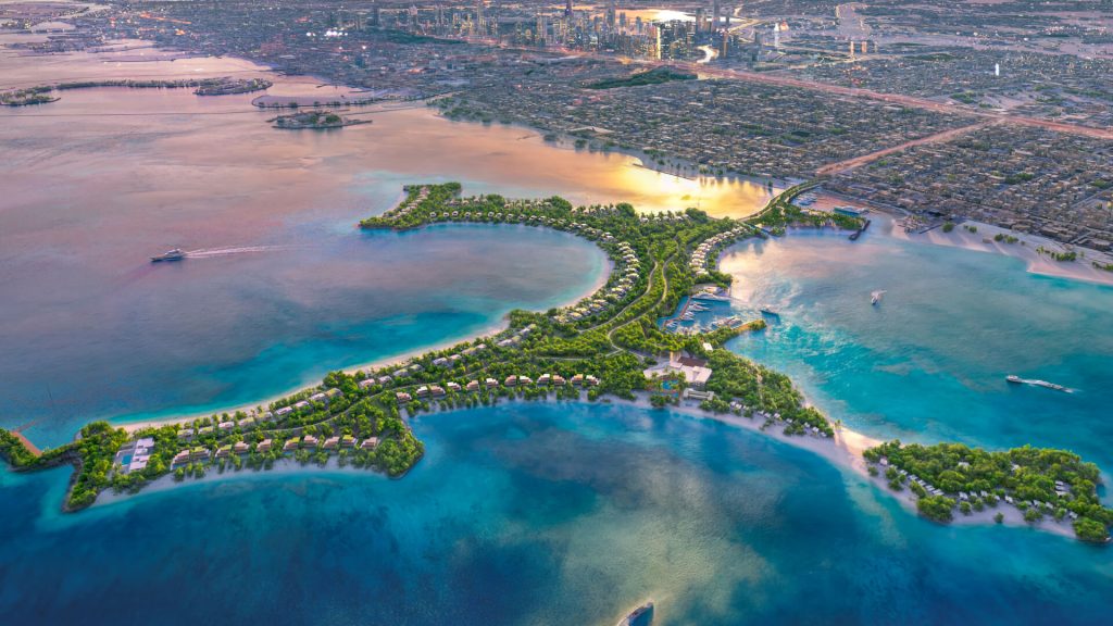 Interior view of luxury suite at Cheval Blanc Maison Dubai