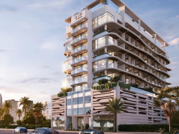 La Clé apartments exterior view, Al Furjan West Dubai