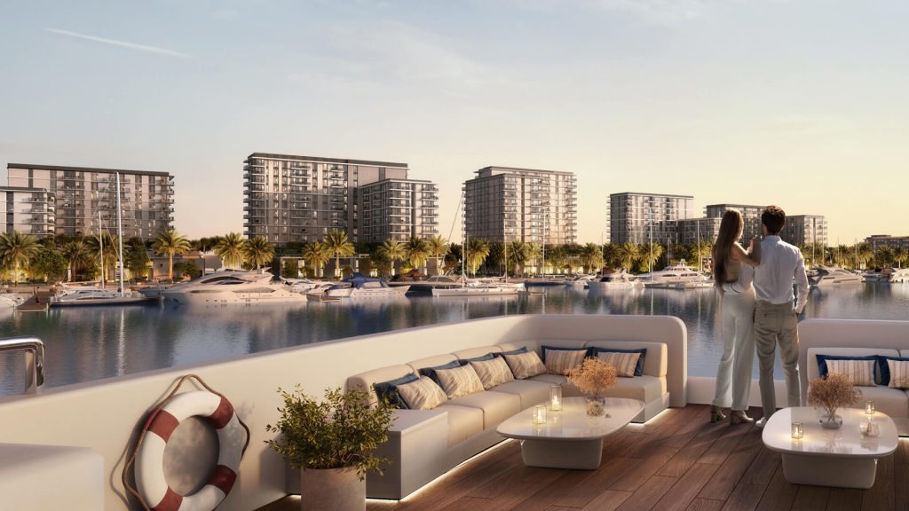 Baystar by Vida Dubai waterfront towers and marina view
