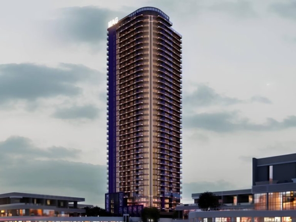 MBL Signature JLT residential tower exterior view, Dubai