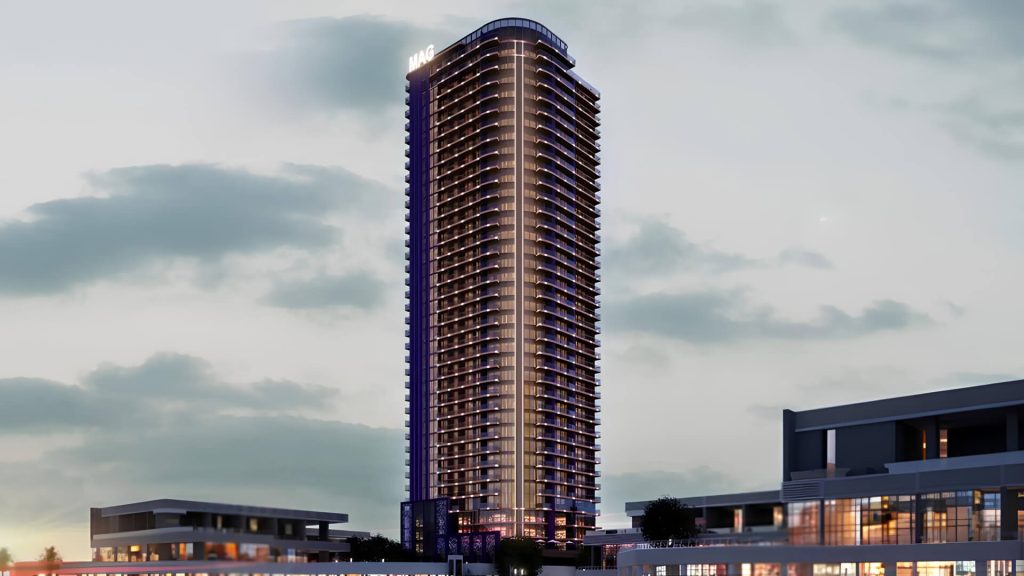 MBL Signature JLT residential tower exterior view, Dubai