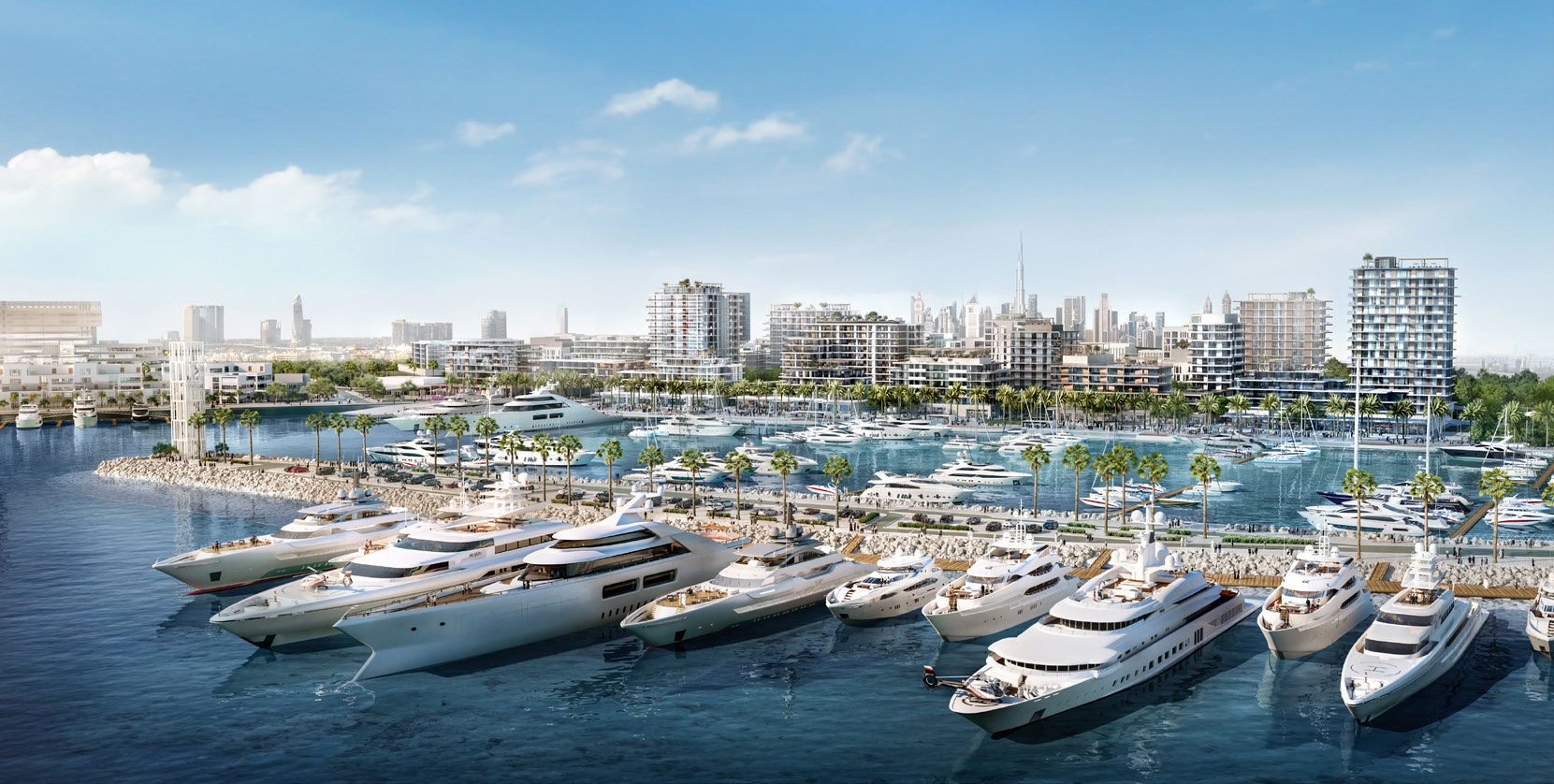 Seagate Rashid Yachts & Marina Waterfront Exterior View