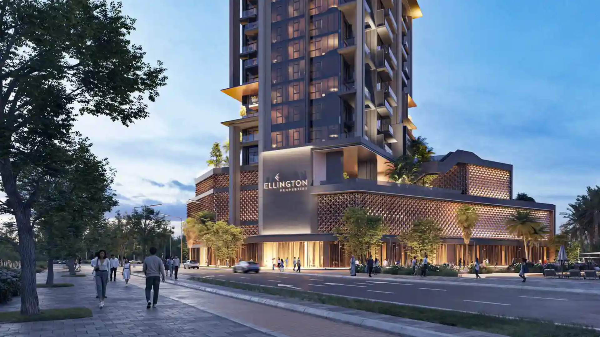 The Hillgate exterior view Dubai