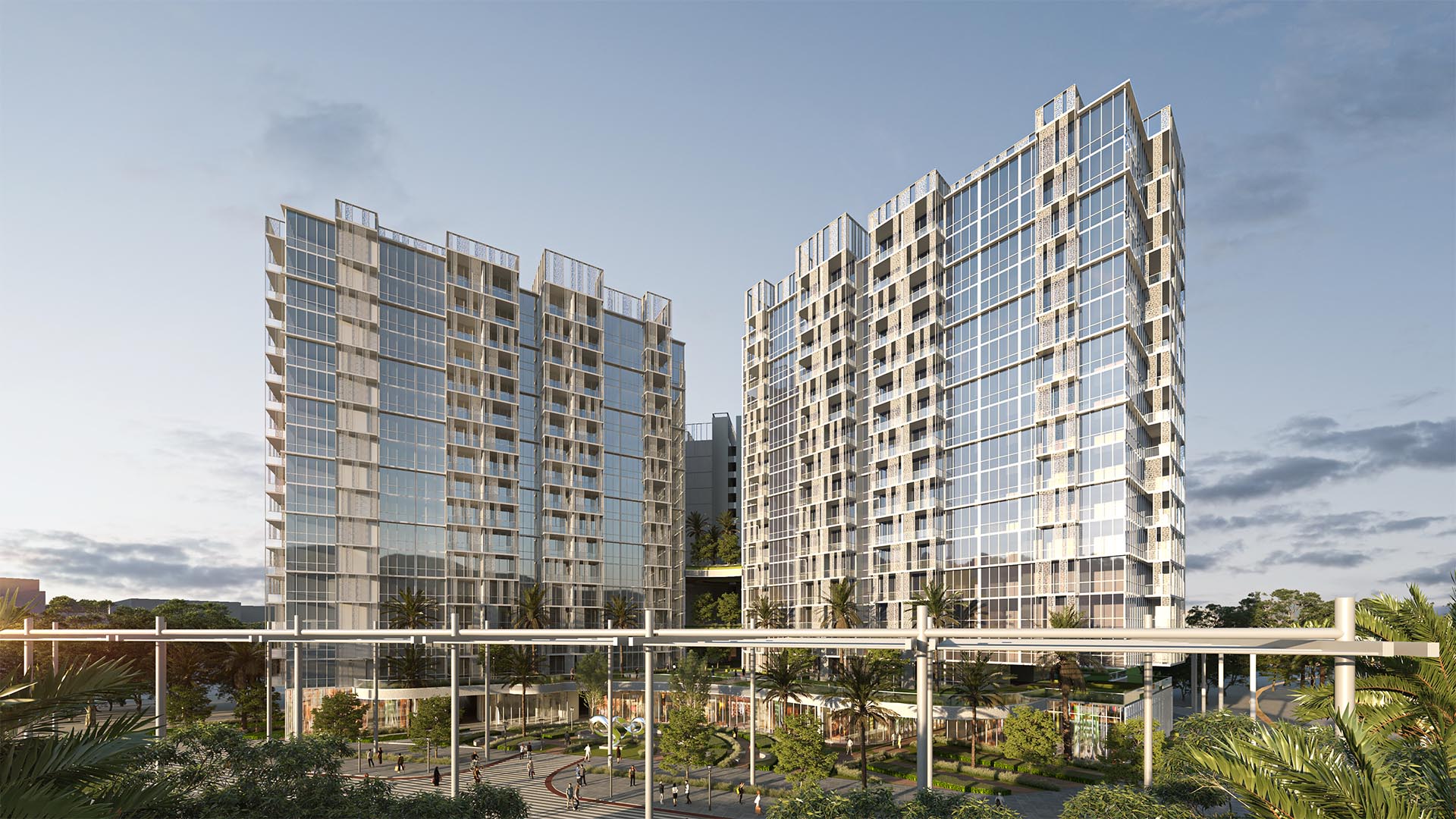 Sky Residences Expo City Dubai exterior view