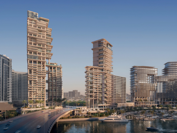Vela Viento waterfront towers Business Bay Dubai