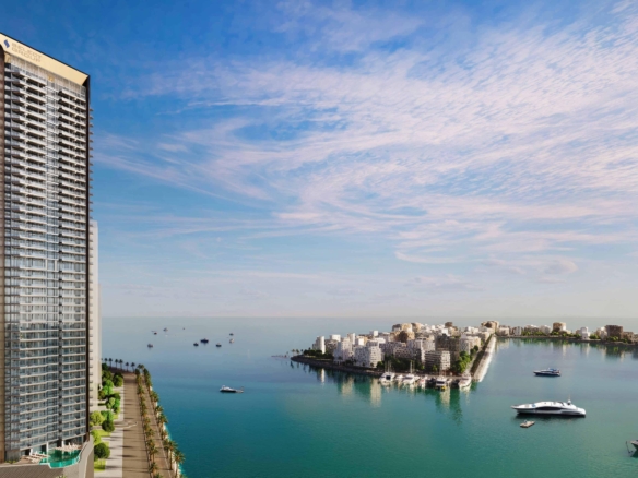 Nautica Dubai Maritime City waterfront residential towers