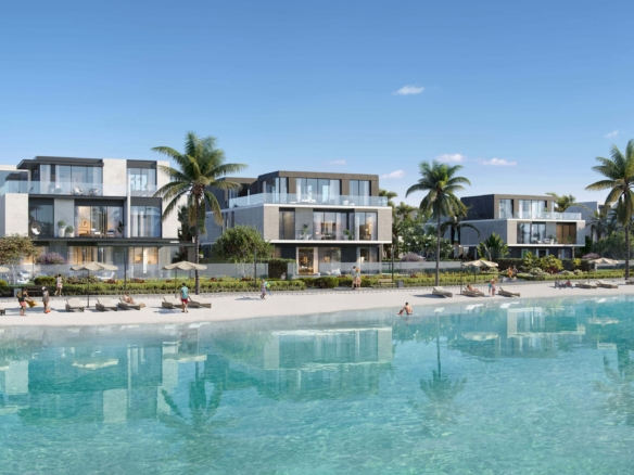 The Waterside at The Sanctuary luxury villas exterior Dubai