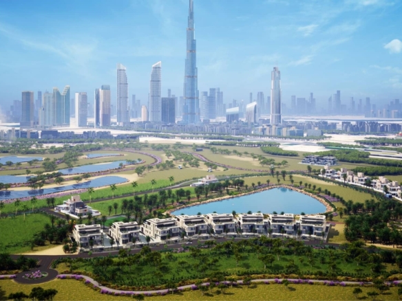 MAG Eye District 7 Dubai residential community exterior