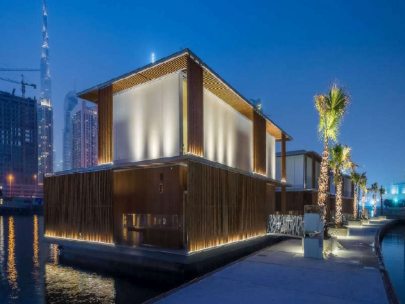 Marasi Waterhomes Dubai Business Bay luxury waterfront homes