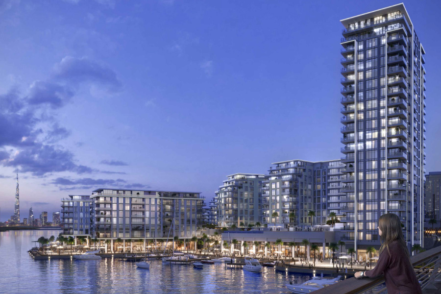 The Cove Apartments luxury waterfront residences Dubai