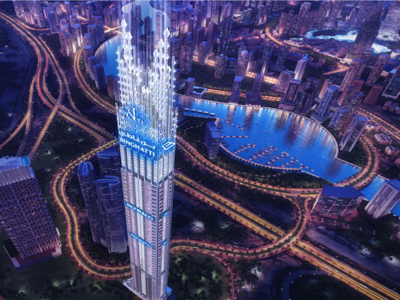 Burj Binghatti Jacob & Co Residences Business Bay exterior