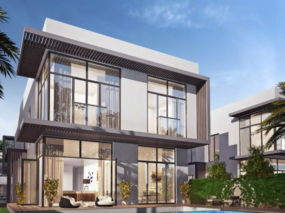 Hartland Gardenia townhouses exterior Mohammed Bin Rashid City