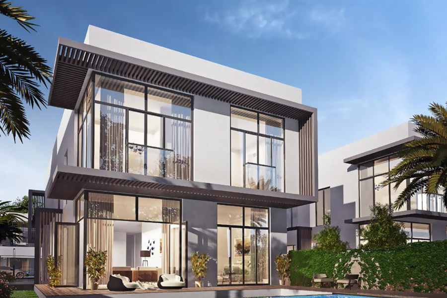 Hartland Gardenia townhouses exterior Mohammed Bin Rashid City