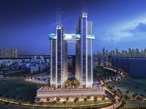Cayan Cantara residential towers Barsha South Dubai