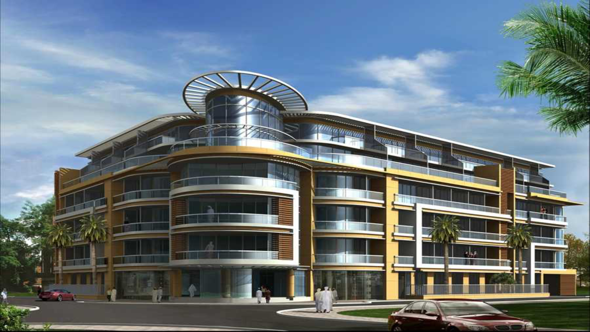 Jumeirah Village Triangle community entrance Dubai