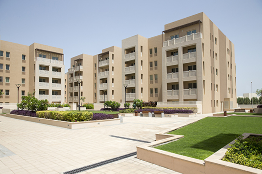 Waterfront residential development with water views Dubai