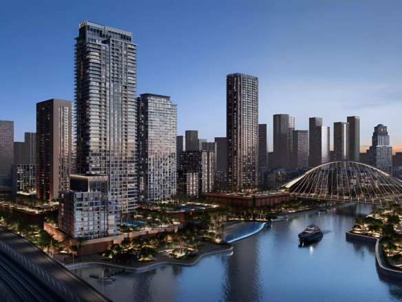 Valo Tower Dubai Creek Harbour luxury apartments by Emaar