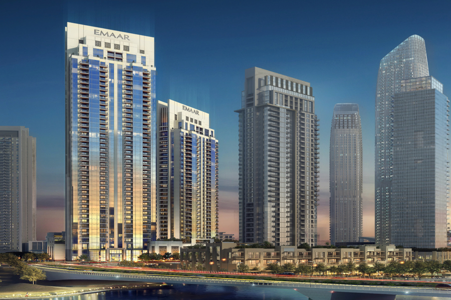 Creek Rise Dubai luxury residential towers by Emaar