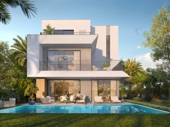Golf Lane luxury villas exterior Dubai
