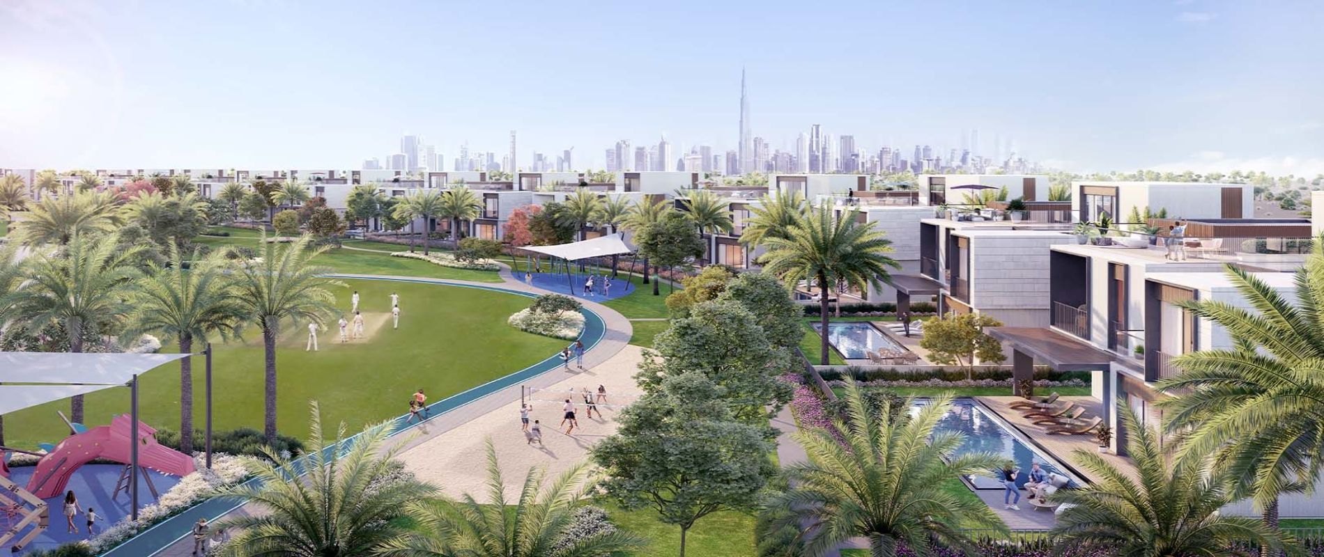 Palm Hills Dubai Hills Estate luxury villas