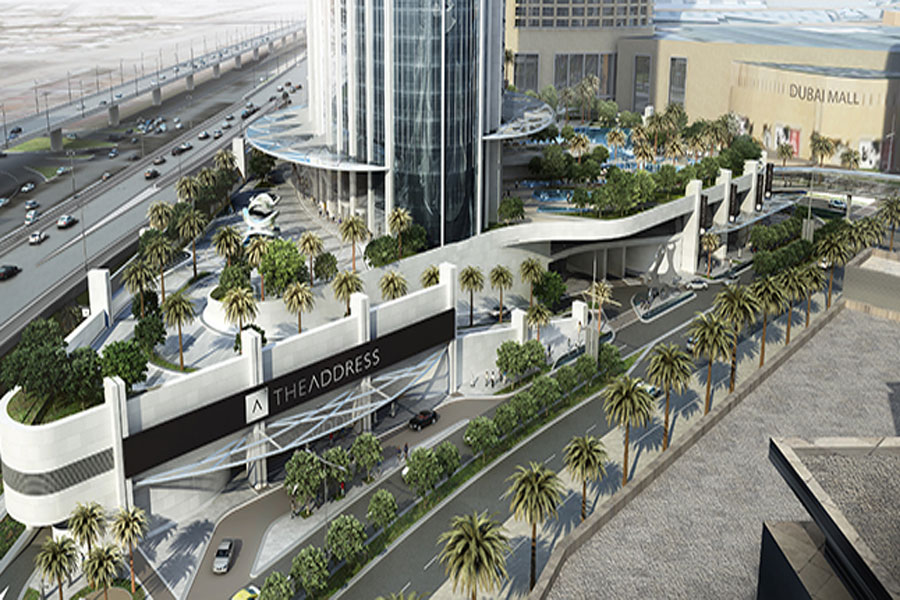 Kempinski The Boulevard Downtown Dubai exterior view