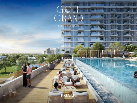 Golf Grand Dubai Hills Estate residential tower