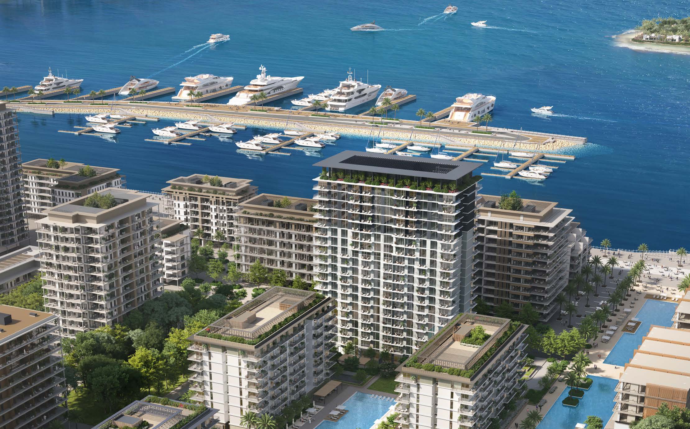 Seascape Dubai Mina Rashid waterfront apartments