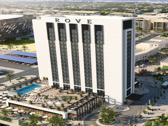 Rove City Walk Dubai luxury hotel by Emaar Properties