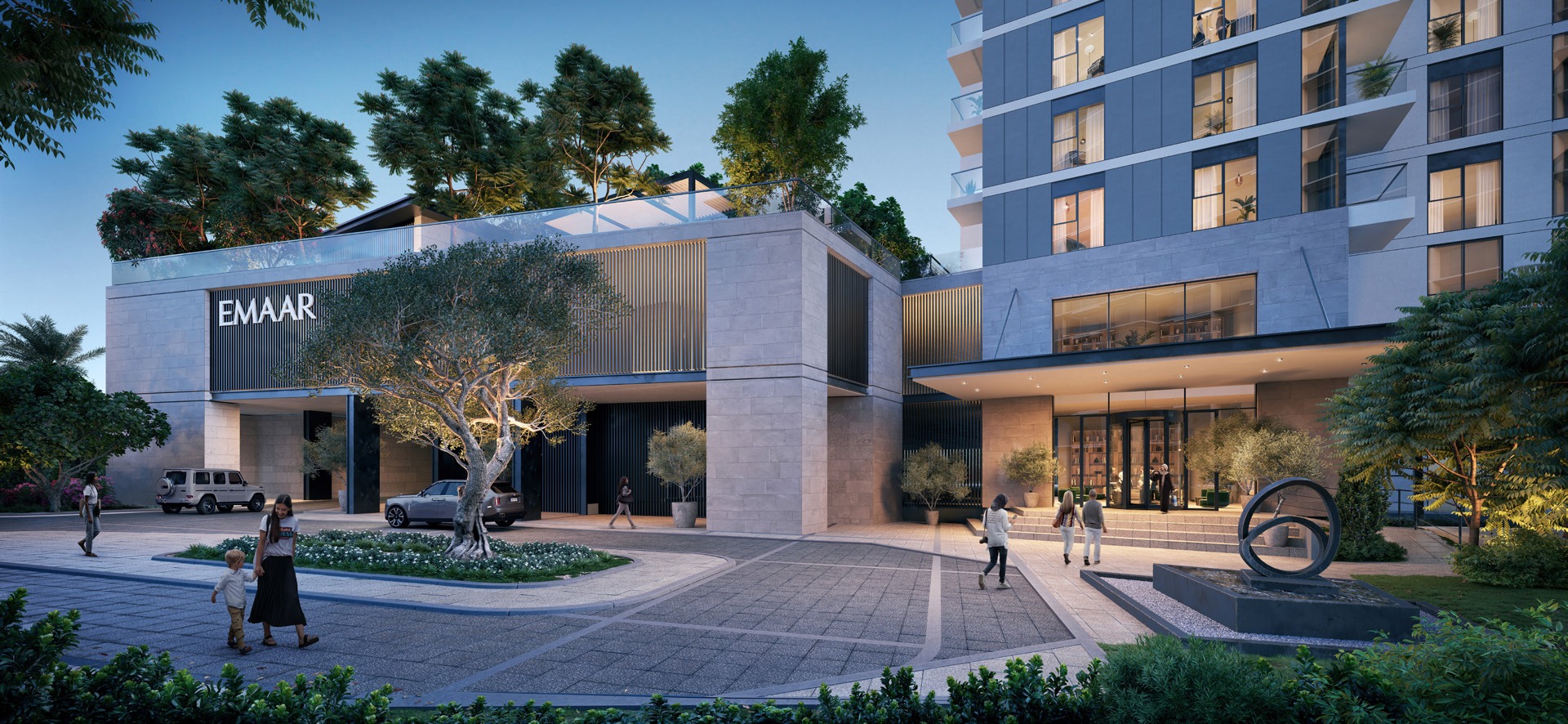 Golf Hillside Dubai Hills Estate apartment exterior