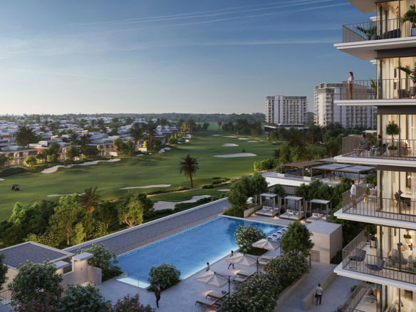 Golf Verge 2 Emaar South golf course view exterior