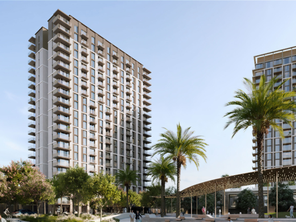 Oria Dubai Creek Harbour Exterior Waterfront View