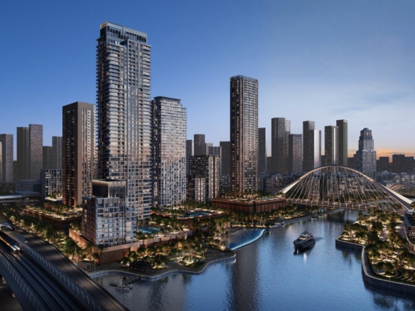 Aeon Dubai Creek Harbour Waterfront Exterior View