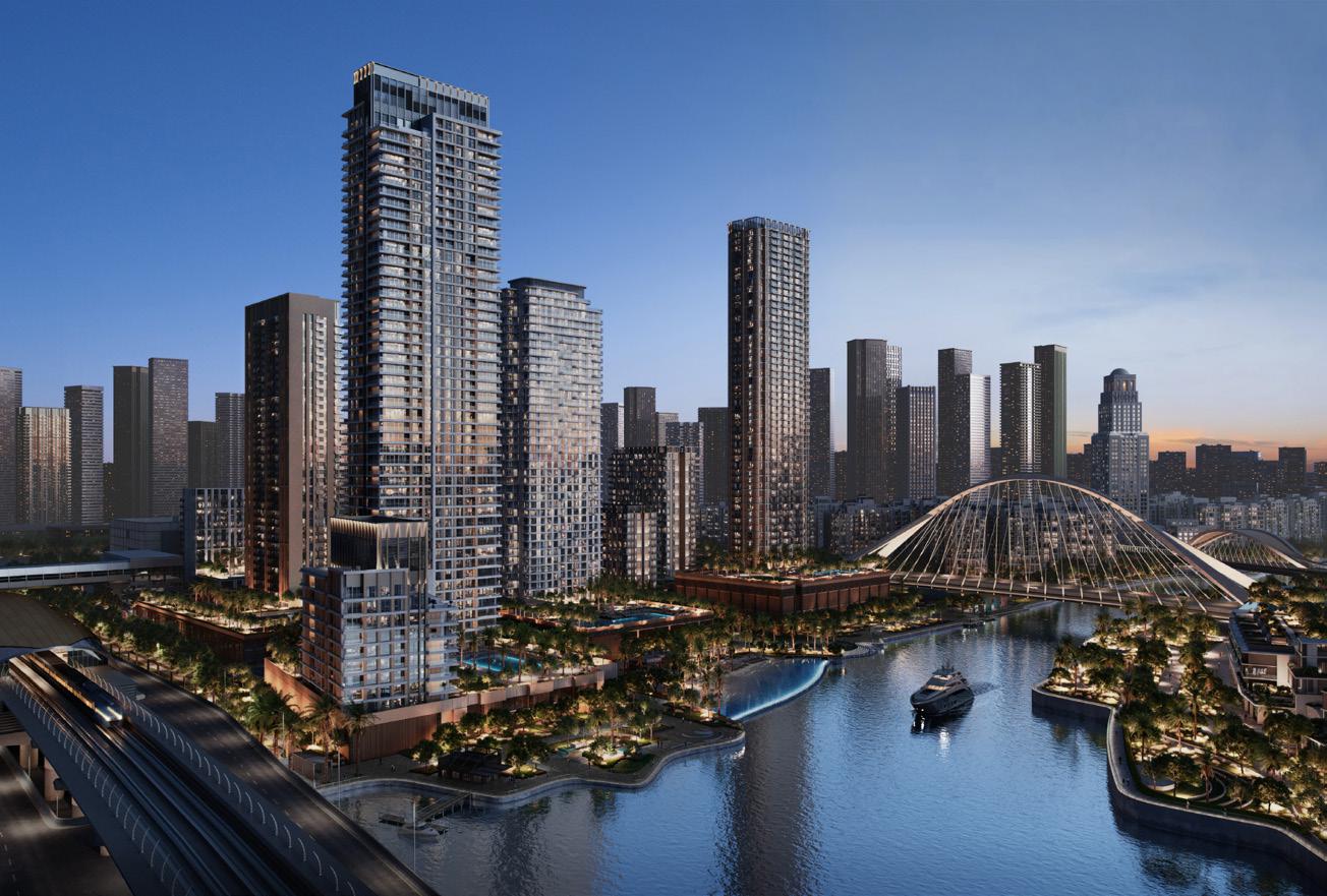 Aeon Dubai Creek Harbour Waterfront Exterior View