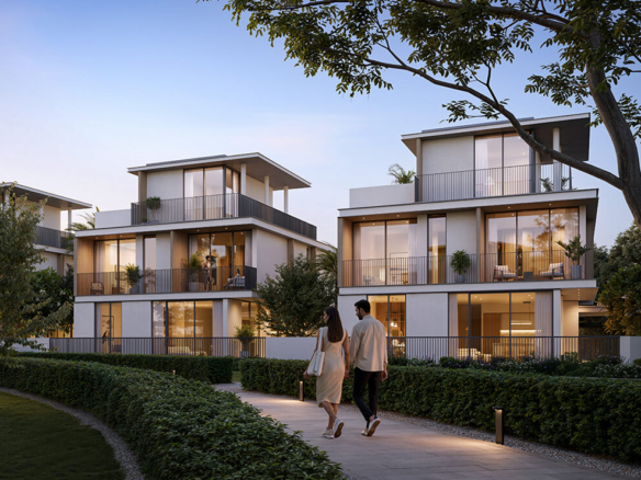 Grand Polo Selvara by Emaar villa exterior Dubai Investment Park