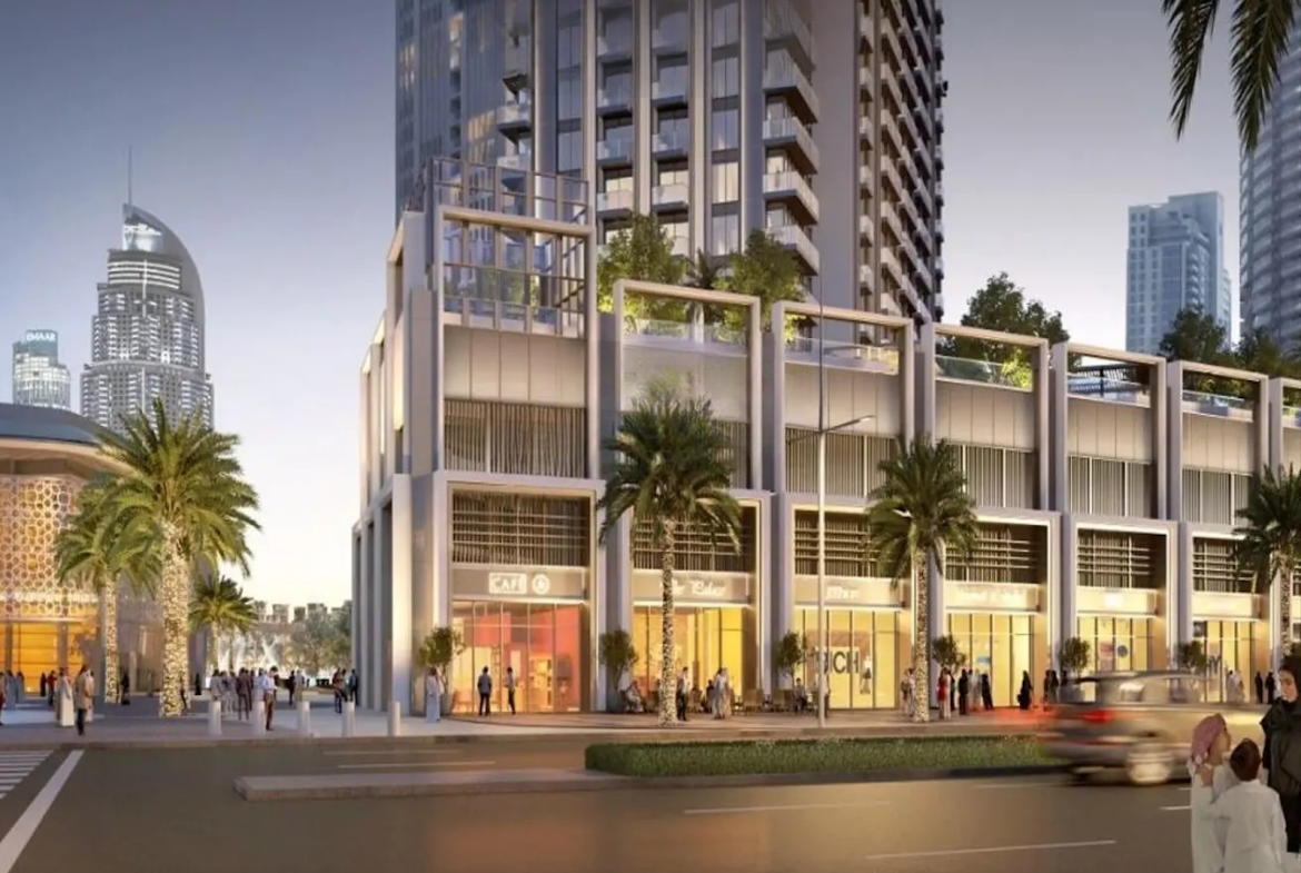 Exquisite Living Residences Downtown Dubai exterior building
