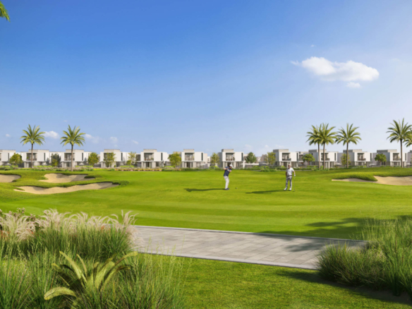 Golf Dale Emaar South Dubai Exterior Golf Course View
