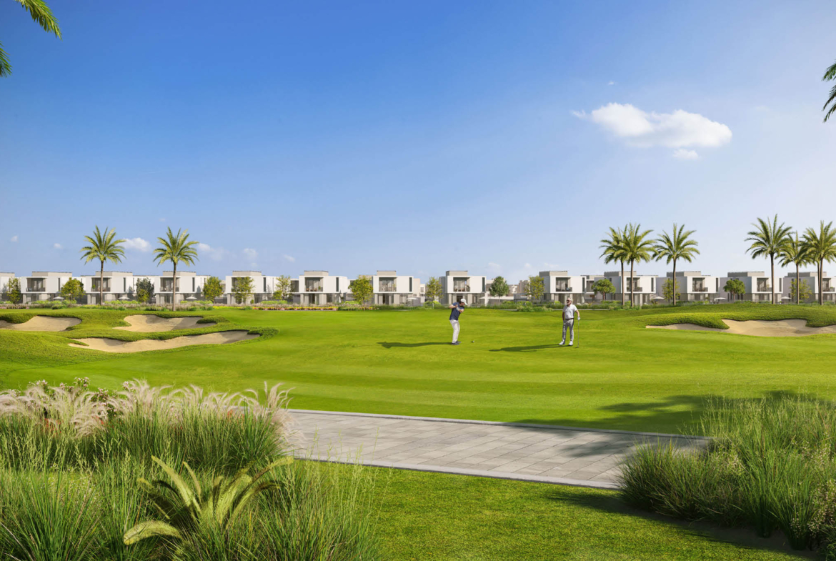Golf Dale Emaar South Dubai Exterior Golf Course View