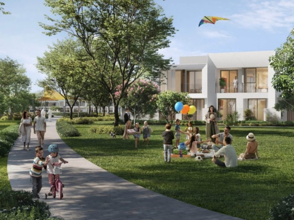 Kaia The Valley modern townhouse exterior design Ht360 Properties