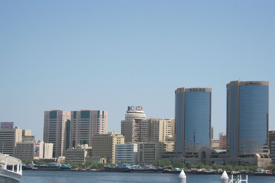 Al Fajer Complex residential building exterior in Dubai