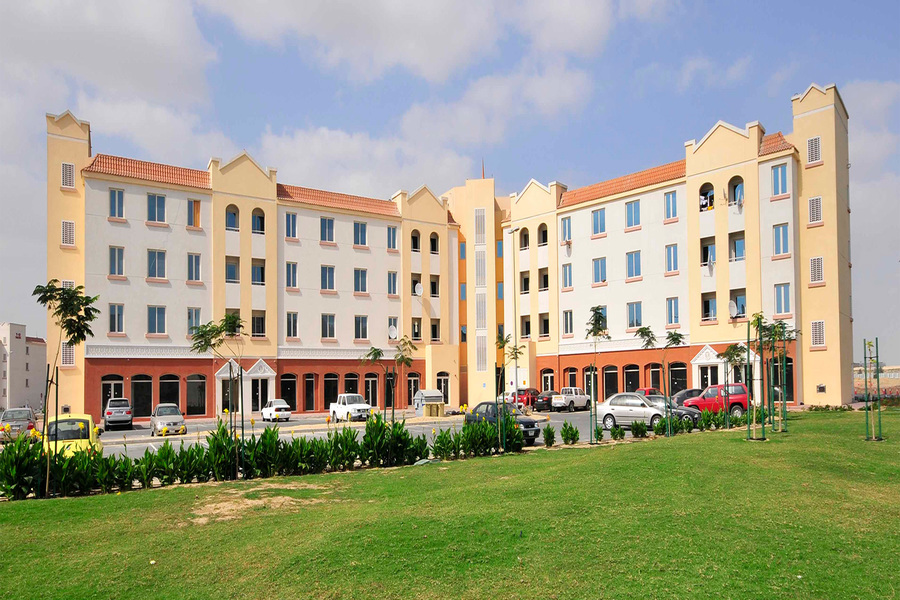 International City residential plots and community layout Dubai