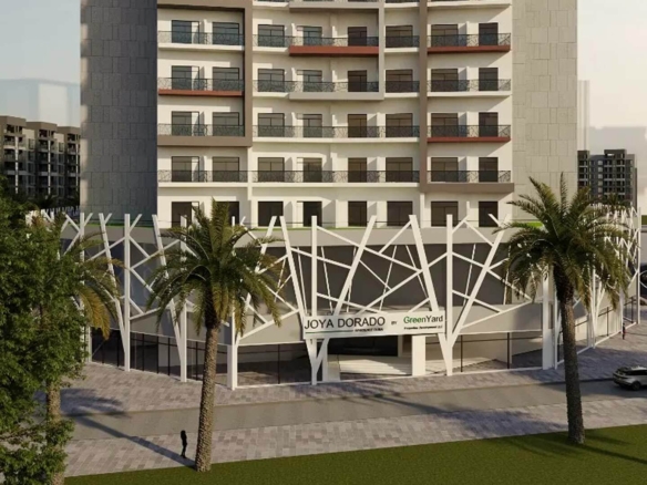 Joya Dorado Arjan Dubai residential tower exterior