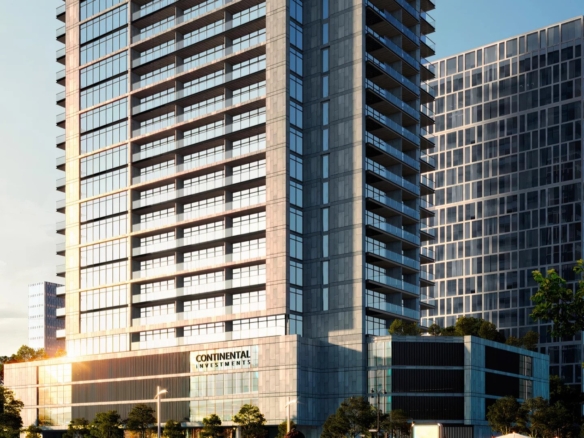 Marina Living residential tower exterior Dubai Marina