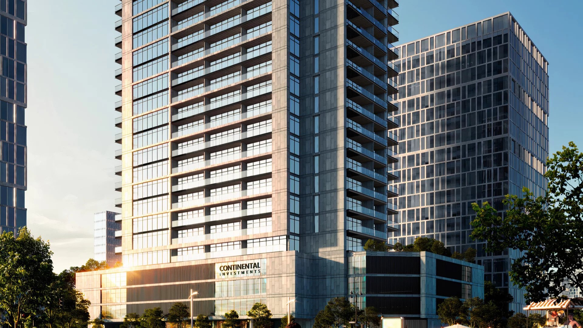 Marina Living residential tower exterior Dubai Marina