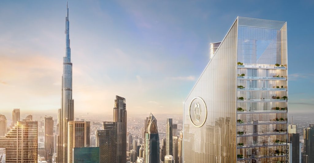 Mr C Residences Downtown Dubai exterior view