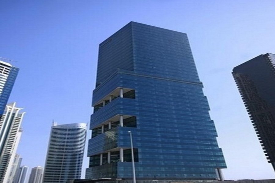 Swiss Tower commercial building in Jumeirah Lake Towers Dubai